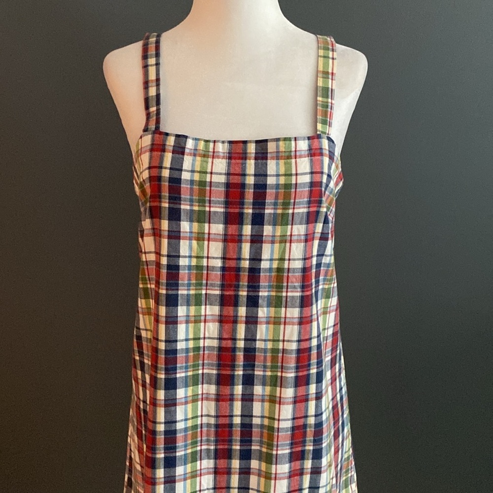 ‼️SOLD‼️Abercrombie vintage 90’s plaid jumper dress - Picture 7 of 9